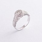 Золотое кольцо с бриллиантами kegк497 от ювелирного магазина Оникс