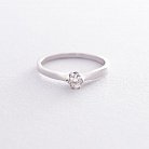 Помолвочное золотое кольцо с бриллиантом к208 от ювелирного магазина Оникс - 2