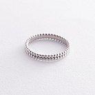Кольцо "Шарики" в серебре 7059 от ювелирного магазина Оникс - 2