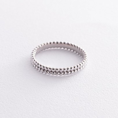 Кольцо "Шарики" в серебре 7059 №3