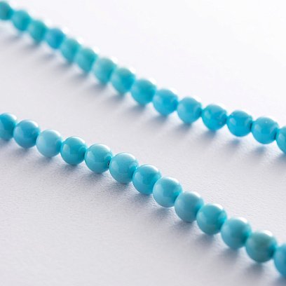 Колье с золотой вставкой (бирюза) колб0027sa №6