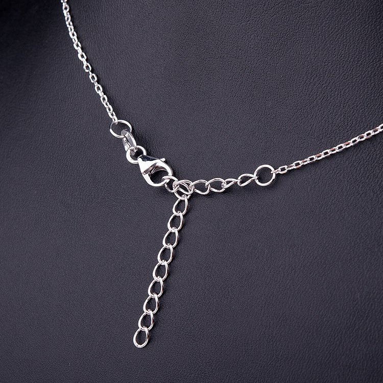 Серебряное колье с фианитами 18232 - 4 Серебряное колье с фианитами 18232 от ювелирного магазина Оникс - 4