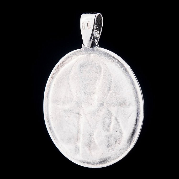 Серебряная ладанка "Св. Николай Чудотворец" 13857 от ювелирного магазина Оникс - 1