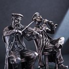 Серебряная фигура ручной работы "Еврейские музыканты" сер00048 от ювелирного магазина Оникс - 2