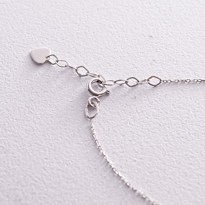 Браслет "Шарики" в белом золоте б05190 №5