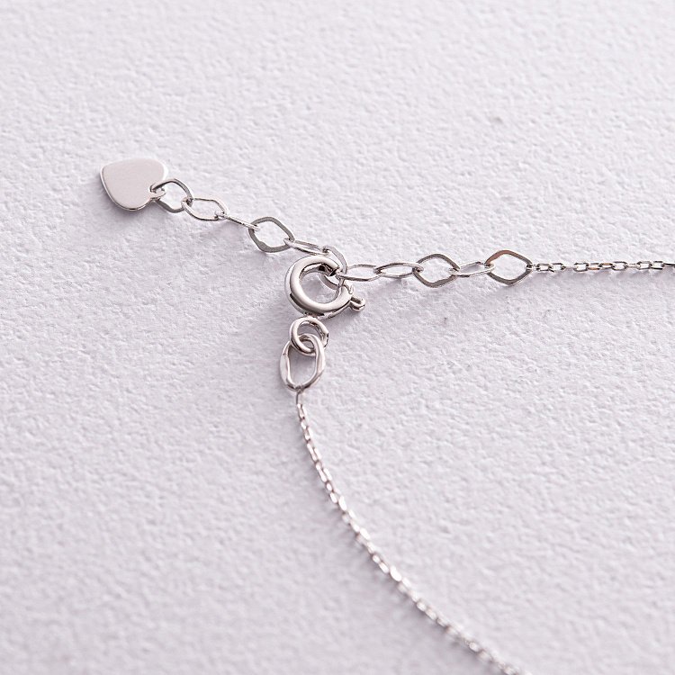 Браслет "Шарики" в белом золоте б05190 от ювелирного магазина Оникс - 4