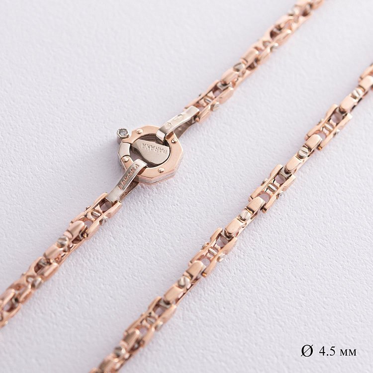 Чоловічий золотий ланцюжок (0.45 см) Ц0014 від ювелірного магазину Онікс