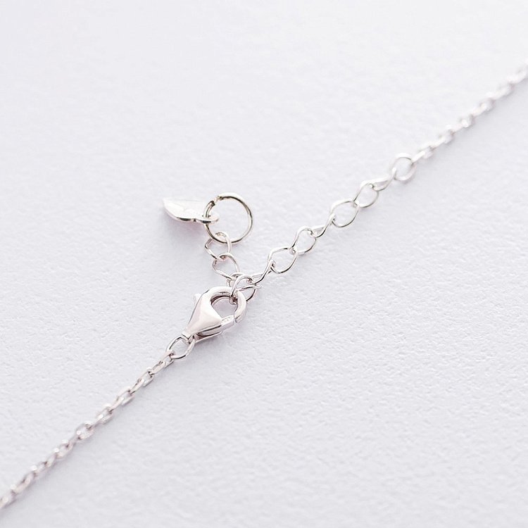 Срібне кольє зі знаком нескінченності 18814 від ювелірного магазину Онікс - 2