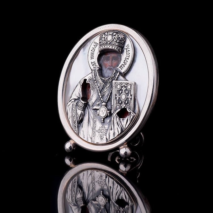 Ікона "Святого Миколая Чудотворця" 23408св від ювелірного магазину Онікс