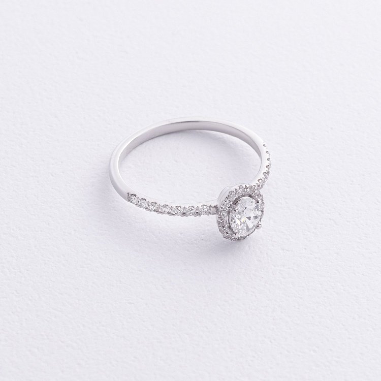 Помолвочное золотое кольцо с бриллиантами 239671121 от ювелирного магазина Оникс - 2