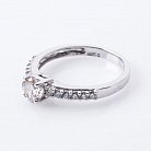 Золотое помолвочное кольцо с бриллиантами р0125б от ювелирного магазина Оникс - 3
