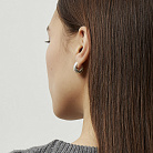 Срібні сережки "Грація" 122705 от ювелирного магазина Оникс - 33