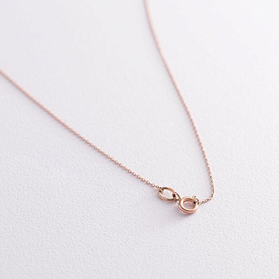 Золоте кольє з димчастим кварцом кол01181 №3