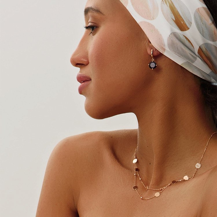 Золоте кольє з монетками кол01409 від ювелірного магазину Онікс - 2