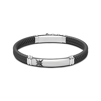 Чоловічий браслет "Роза вітрів" ZANCAN EXB933-TI