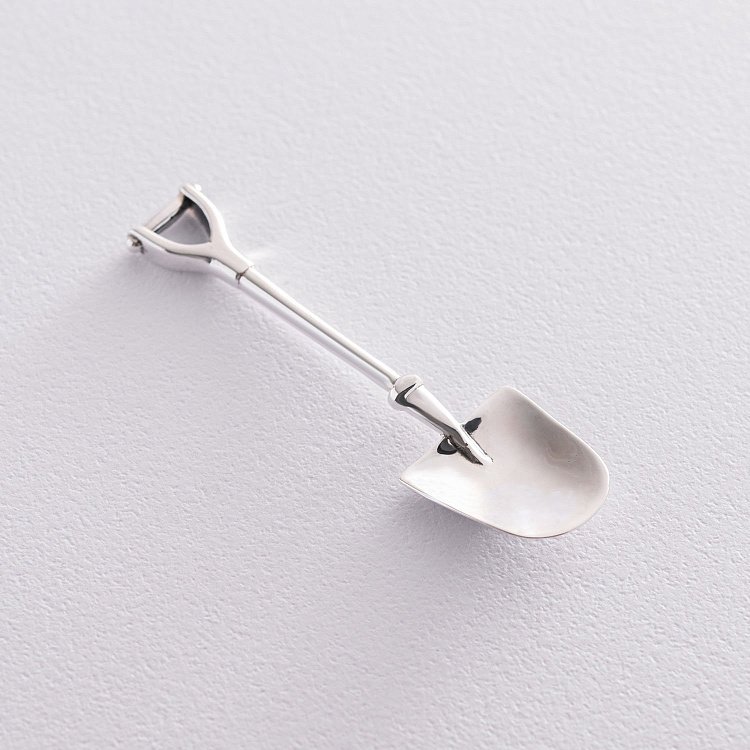 Серебряный сувенир "Лопата-загребушка" 23485 от ювелирного магазина Оникс