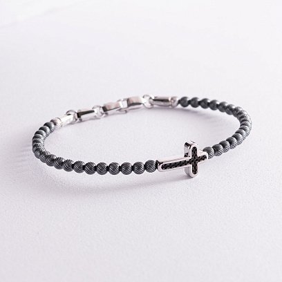 Мужской браслет "Крест" Zancan EXB712-N №3