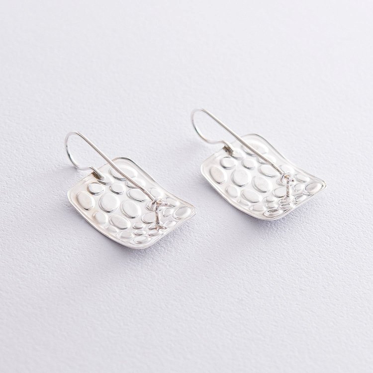 Срібні сережки 12086 від ювелірного магазину Онікс - 2