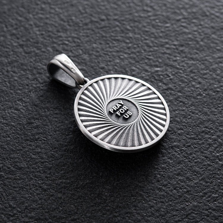 Серебряный кулон "Георгий Победоносец" 133220 от ювелирного магазина Оникс - 7