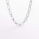 Серебряное колье "Цепочка" 908-01511 от ювелирного магазина Оникс