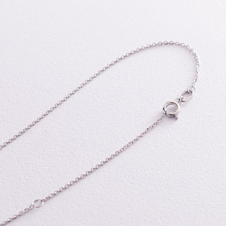 Золоте кольє "Хрестик" з діамантами 104-10030 від ювелірного магазину Онікс - 6