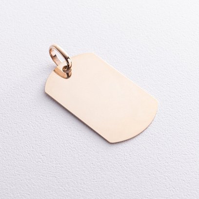 Великий жетон у жовтому золоті (можливе гравіювання) п03831