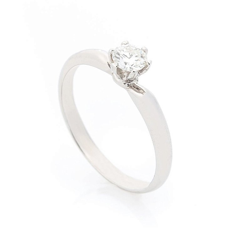 Золотое помолвочное кольцо с бриллиантом zbrdr1352218 от ювелирного магазина Оникс