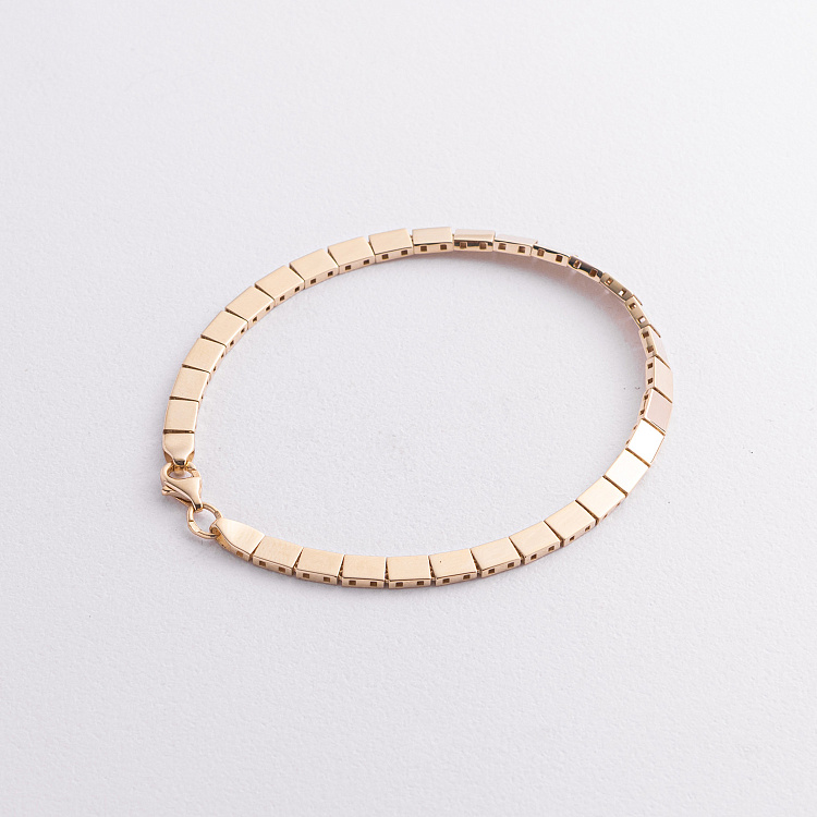 Браслет "Aria" в жовтому золоті б05707 - 3 Браслет "Aria" в жовтому золоті б05707 від ювелірного магазину Онікс - 3