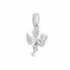 Срібний кулон "Ангел" з фіанітами 132571 от ювелирного магазина Оникс