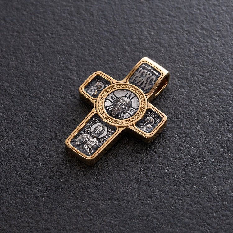 Православний хрест (позолота) 131461 від ювелірного магазину Онікс