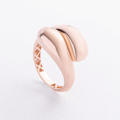 Каблучка "Miriam" у червоному золоті к08412