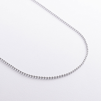 Срібний ланцюжок Кульковий 15250 №2