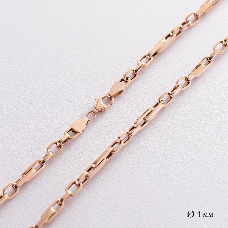 Мужская золотая цепочка (0.4 см) ц00428 от ювелирного магазина Оникс