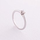 Помолвочное золотое кольцо с бриллиантом 22661521 от ювелирного магазина Оникс