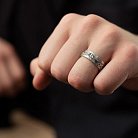 Серебряное кольцо "Горы" 112720 от ювелирного магазина Оникс - 1