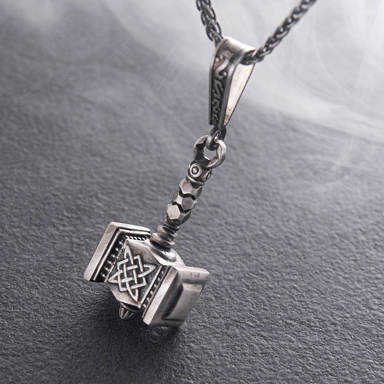 Срібний кулон "Молот Сварога" 218 від ювелірного магазину Онікс - 22