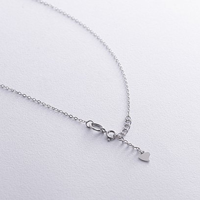 Серебряное колье - галстук с монетками 181280 №5