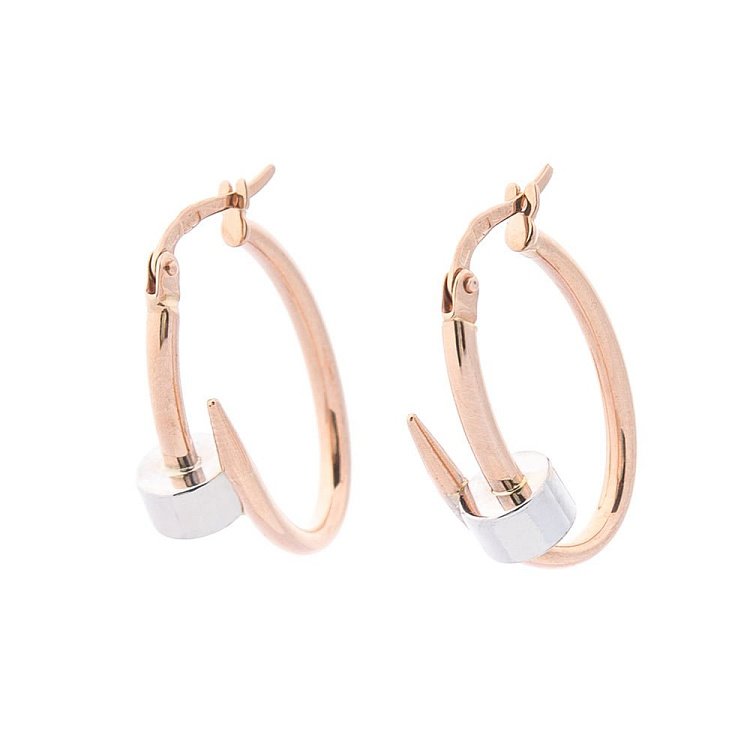 Золотые серьги "Гвоздики" с05658 от ювелирного магазина Оникс