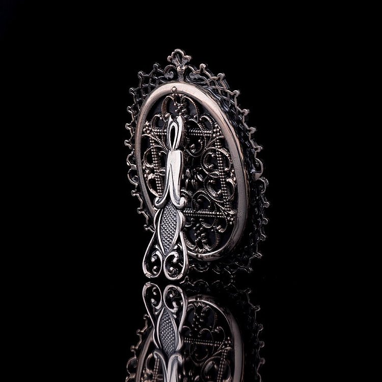 Ікона Божої Матері "Володимирська" 23464в від ювелірного магазину Онікс - 1