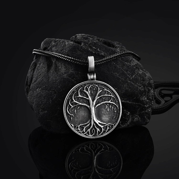 Срібний кулон "Кельтське дерево життя" 133188 від ювелірного магазину Онікс