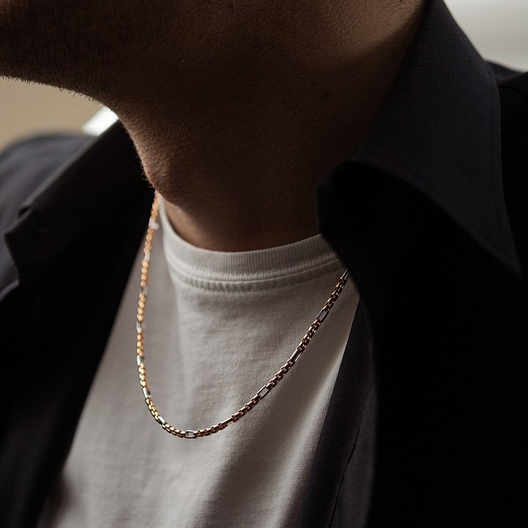 Чоловічий золотий ланцюжок ц00500 від ювелірного магазину Онікс - 3