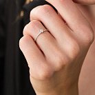 Помолвочное золотое кольцо с бриллиантами 227911121 от ювелирного магазина Оникс - 1