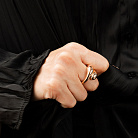 Кольцо "Miriam" в красном золоте к08412 от ювелирного магазина Оникс - 5