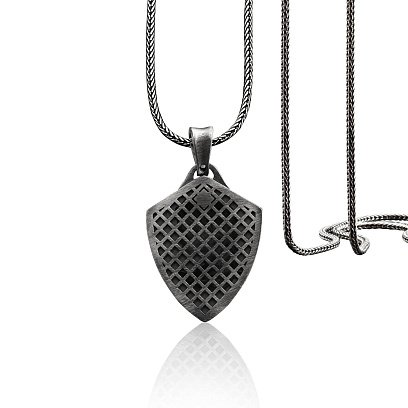 Срібний кулон "Гривистий лев" 133192 №5