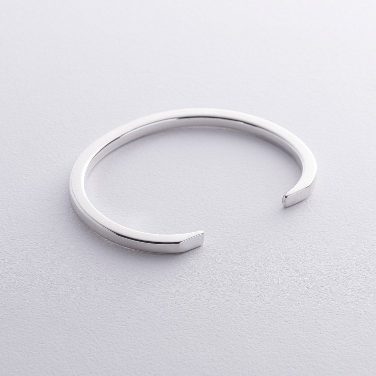 Жорсткий срібний браслет 141678 від ювелірного магазину Онікс - 3