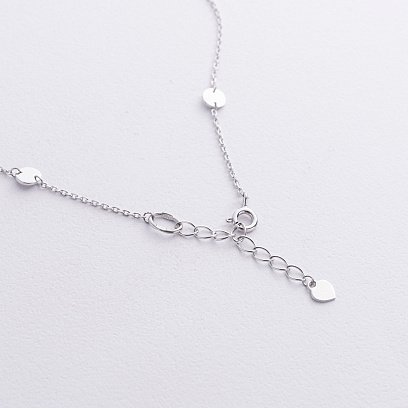 Серебряный браслет "Монетки" на ногу 905-01287 №3