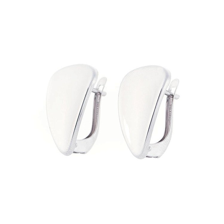 Золоті сережки на англійській застібці с05055 від ювелірного магазину Онікс - 1