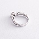 Помолвочное золотое кольцо с бриллиантами 221971121 от ювелирного магазина Оникс - 5