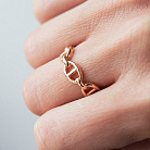 Каблучка "Helen" у червоному золоті к08390 от ювелирного магазина Оникс - 6