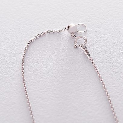 Золоте кольє з діамантами колб0038ca №4